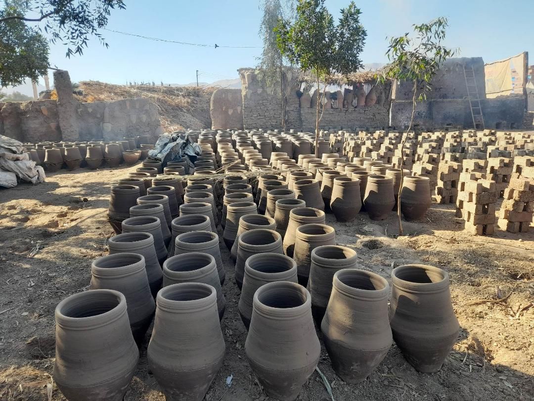 _صناعة الزير من الفخار