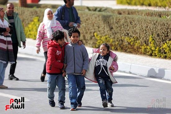 أطفال في معرض الكتاب أطفال في معرض الكتاب