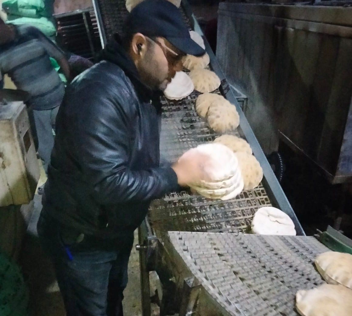 متابعة انتاج الخبز