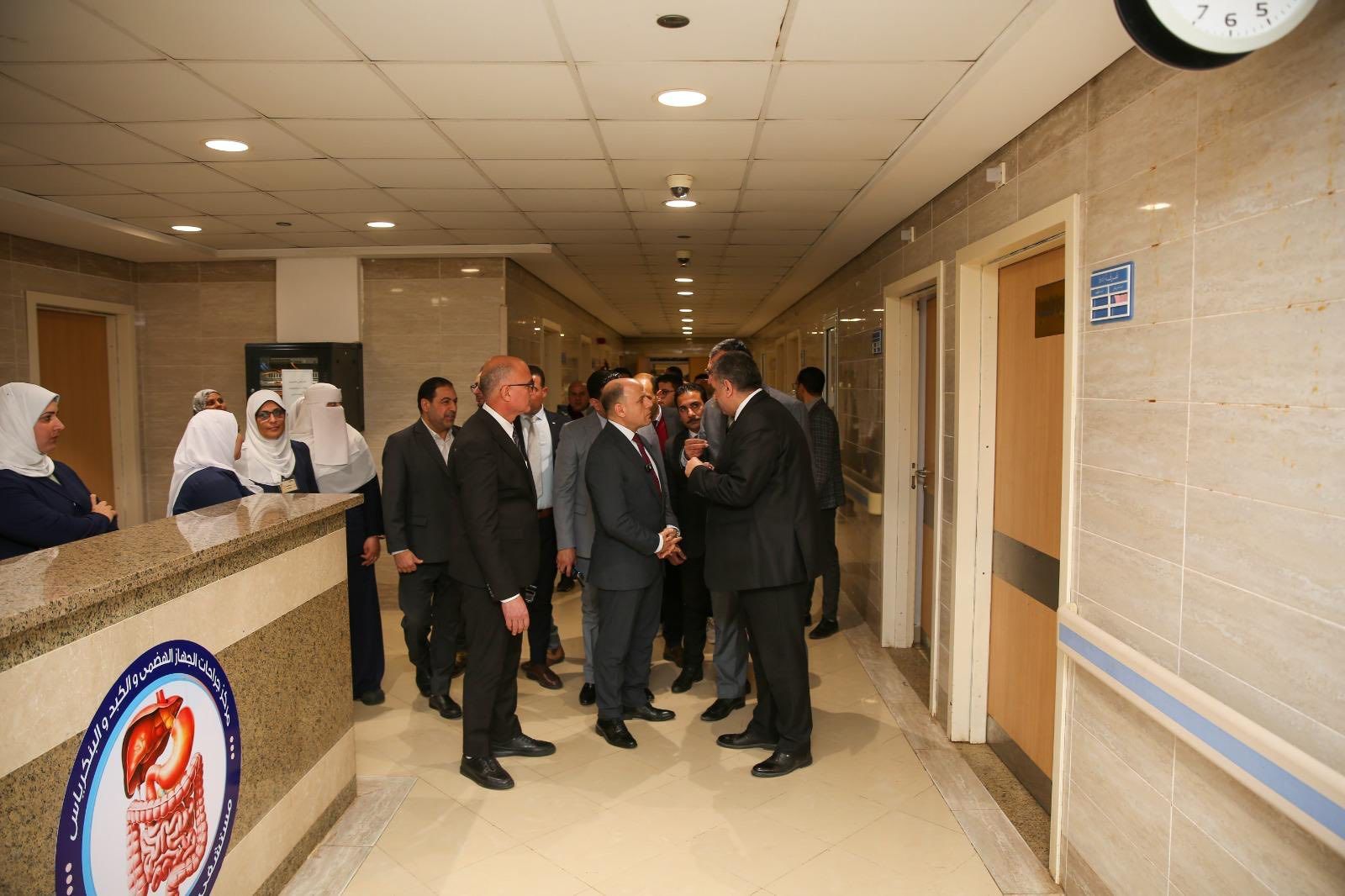 محافظ كفر الشيخ يتفقد مركز جراحات الجهاز الهضمي محافظ كفر الشيخ يتفقد مركز جراحات الجهاز الهضمي