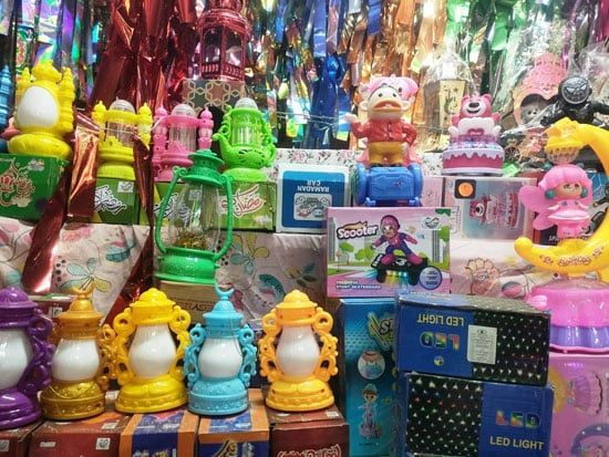 ظهور-فوانيس-رمضان-فى-الأسواق-والمحلات-حول-الأقصر