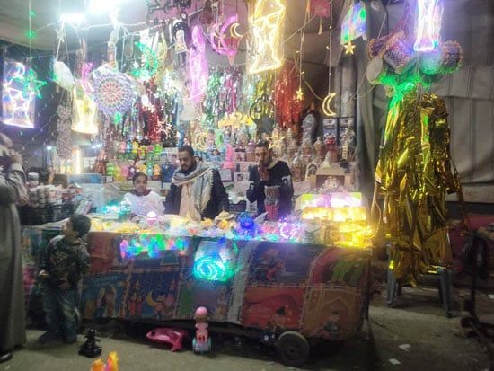 بدء-ظهور-بايكات-بيع-فوانيس-رمضان-بالأقصر