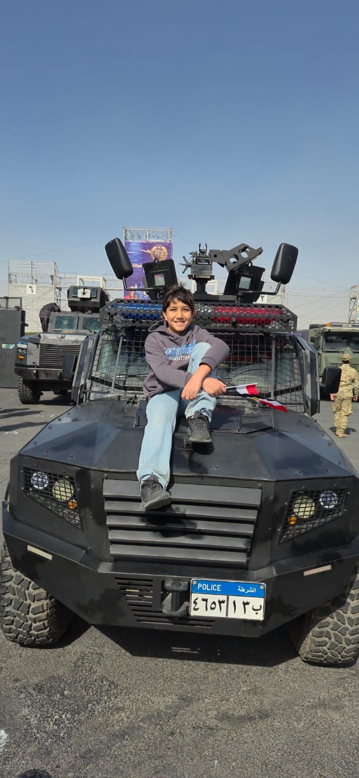 وزارة الداخلية تحتفل بعيد الشرطة رقم 74 وتبث الفرحة في وجوه الأطفال (4) وزارة الداخلية تحتفل بعيد الشرطة رقم 74 وتبث الفرحة في وجوه الأطفال (4)