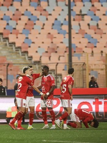 احتفال لاعبى الأهلى احتفال لاعبى الأهلى