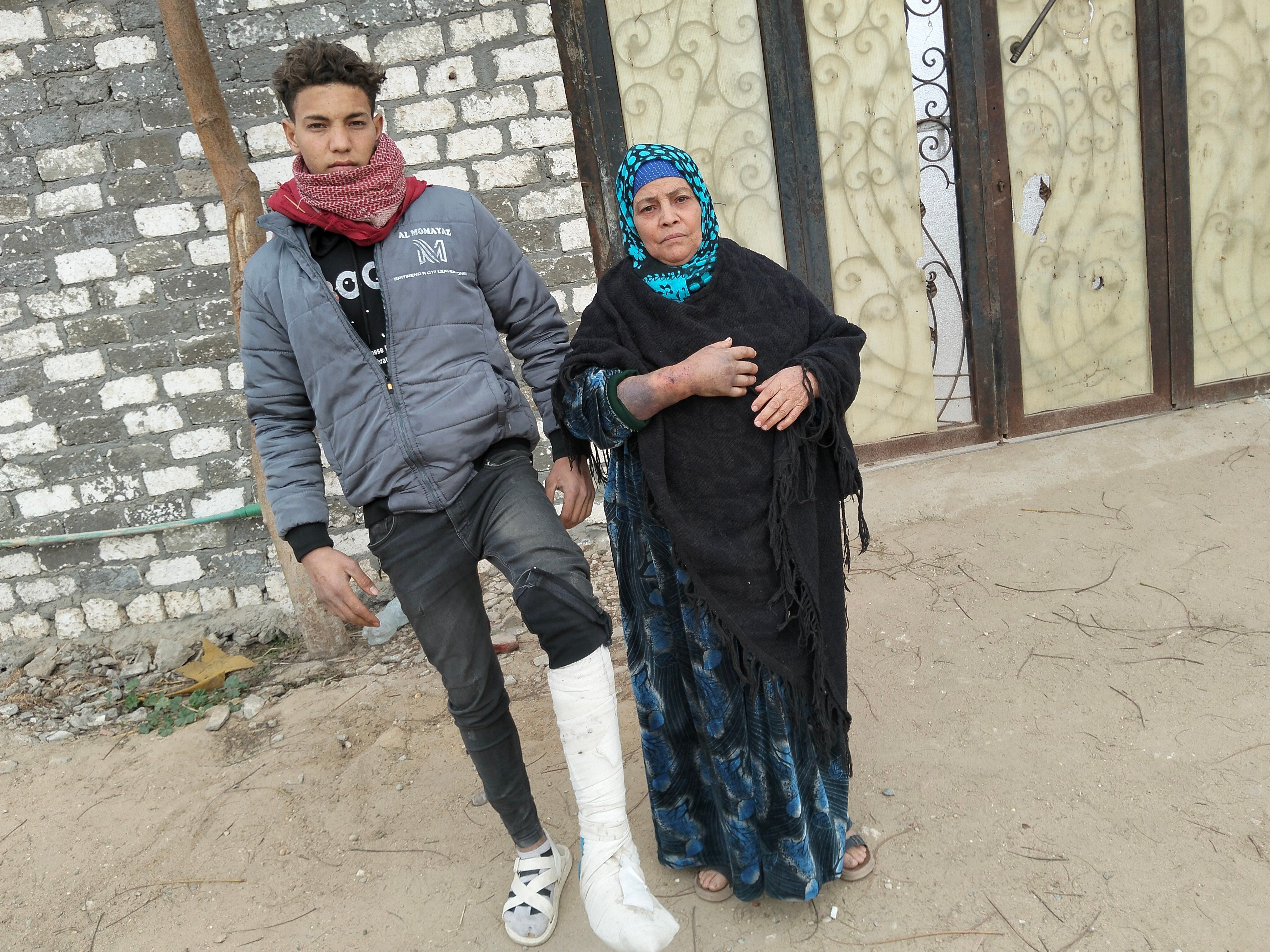 أحد أفراد الأسرة المجنى عليها