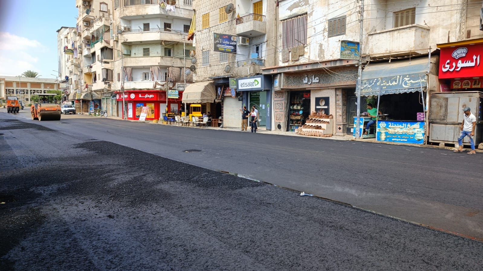 ؤصف الطرق بكفر الشيخ