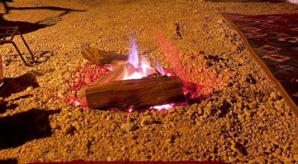 ضبط مواطن أشعل النار في غير الأماكن المخصصة لها بمحمية طويق