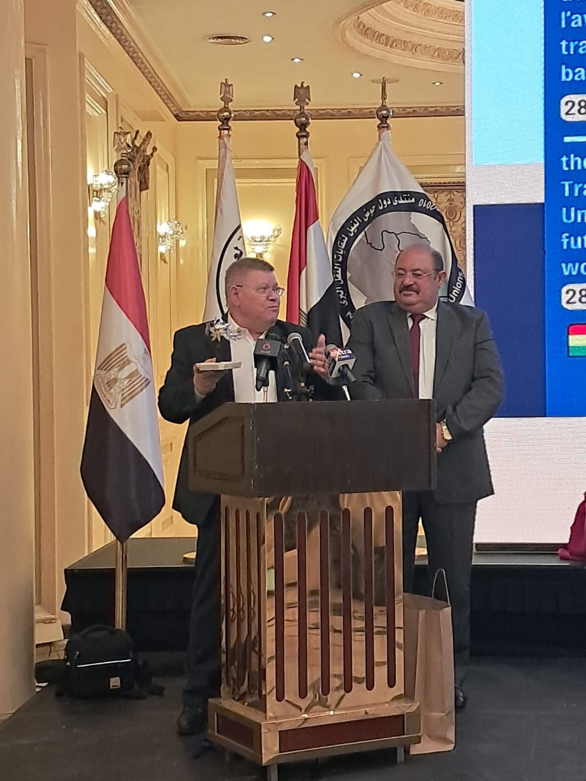 مصر تستضيف فعاليات المنتدى الرابع لاتحاد نقابات النقل البري