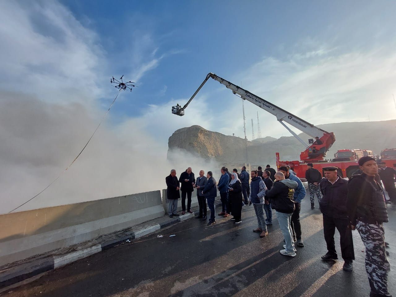 محافظ القاهرة يشرف على إخماد حريق منطقة الزاريب بمنشأة ناصر محافظ القاهرة يشرف على إخماد حريق منطقة الزاريب بمنشأة ناصر