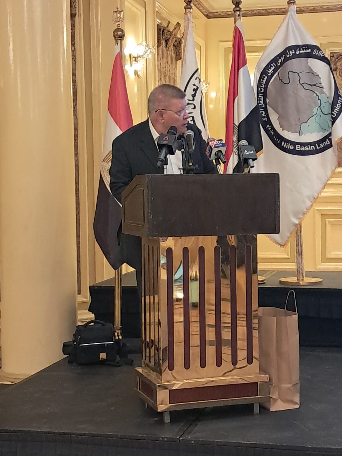 فعاليات المنتدى الرابع لاتحاد نقابات النقل البري بدول حوض النيل