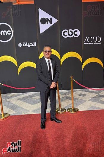 الكاتب الصحفى عبد الفتاح عبد المنعم رئيس تحرير اليوم السابع على ريد كاربت حفل الشركة المتحدة الكاتب الصحفى عبد الفتاح عبد المنعم رئيس تحرير اليوم السابع على ريد كاربت حفل الشركة المتحدة