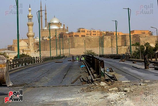 إزالة كوبري السيدة عائشة ضمن خطة تطوير المنطقة إزالة كوبري السيدة عائشة ضمن خطة تطوير المنطقة