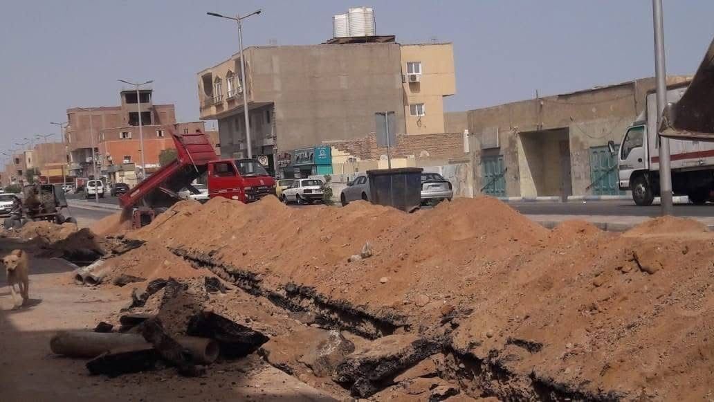 مشروعات المياه والصرف الصحى بالبحر الاحمر،