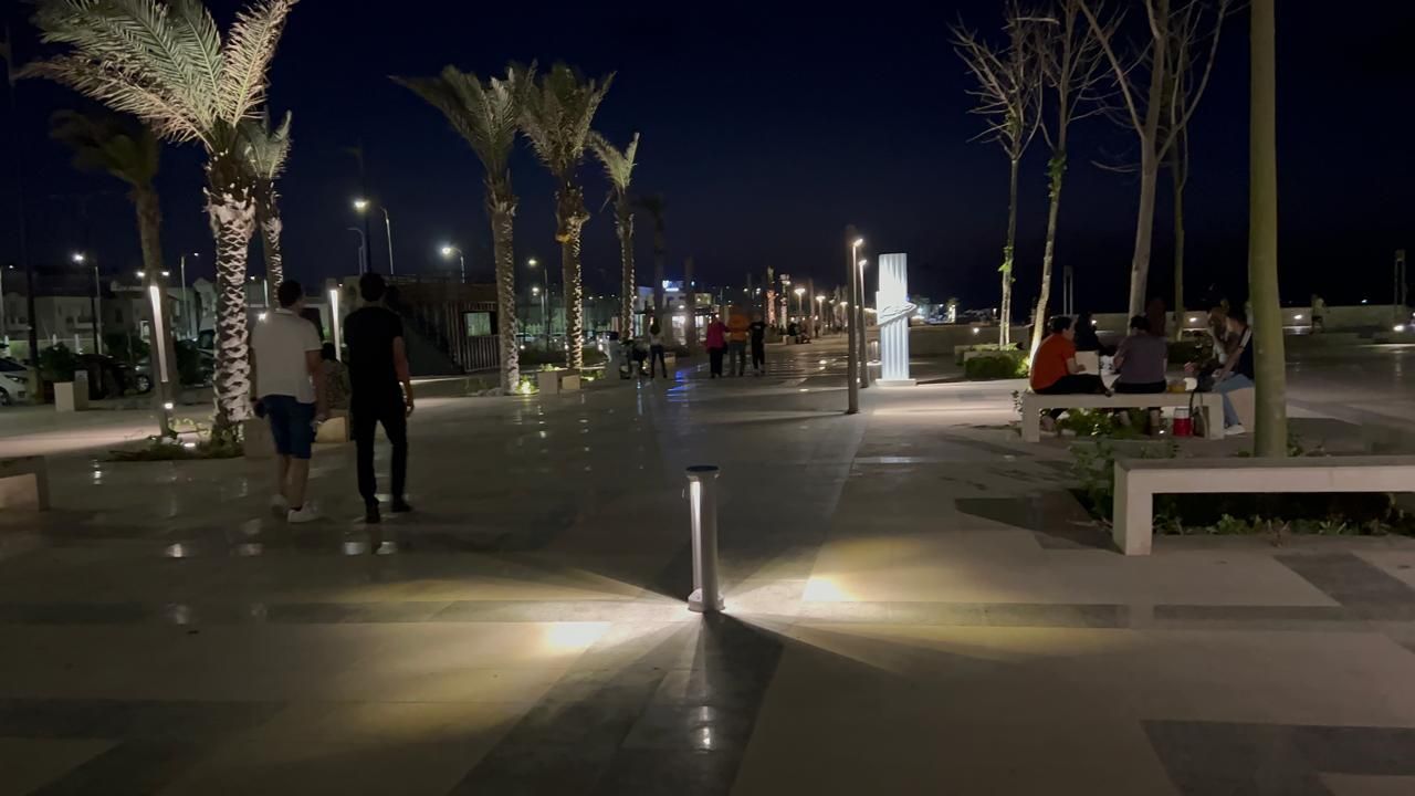 الممشي السياحي بالمنصورة الجديدة الممشي السياحي بالمنصورة الجديدة