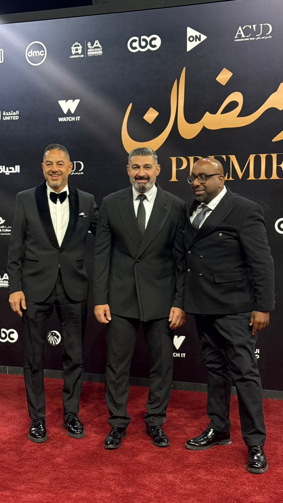 المخرج أحمد شفيق في حفل المتحدة