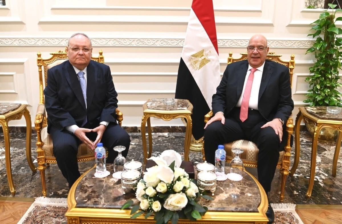 رئيس مجلس النواب يستقبل رئيس مجلس الدولة في زيارة تهنئة رسمية بالعاصمة الجديدة (2)