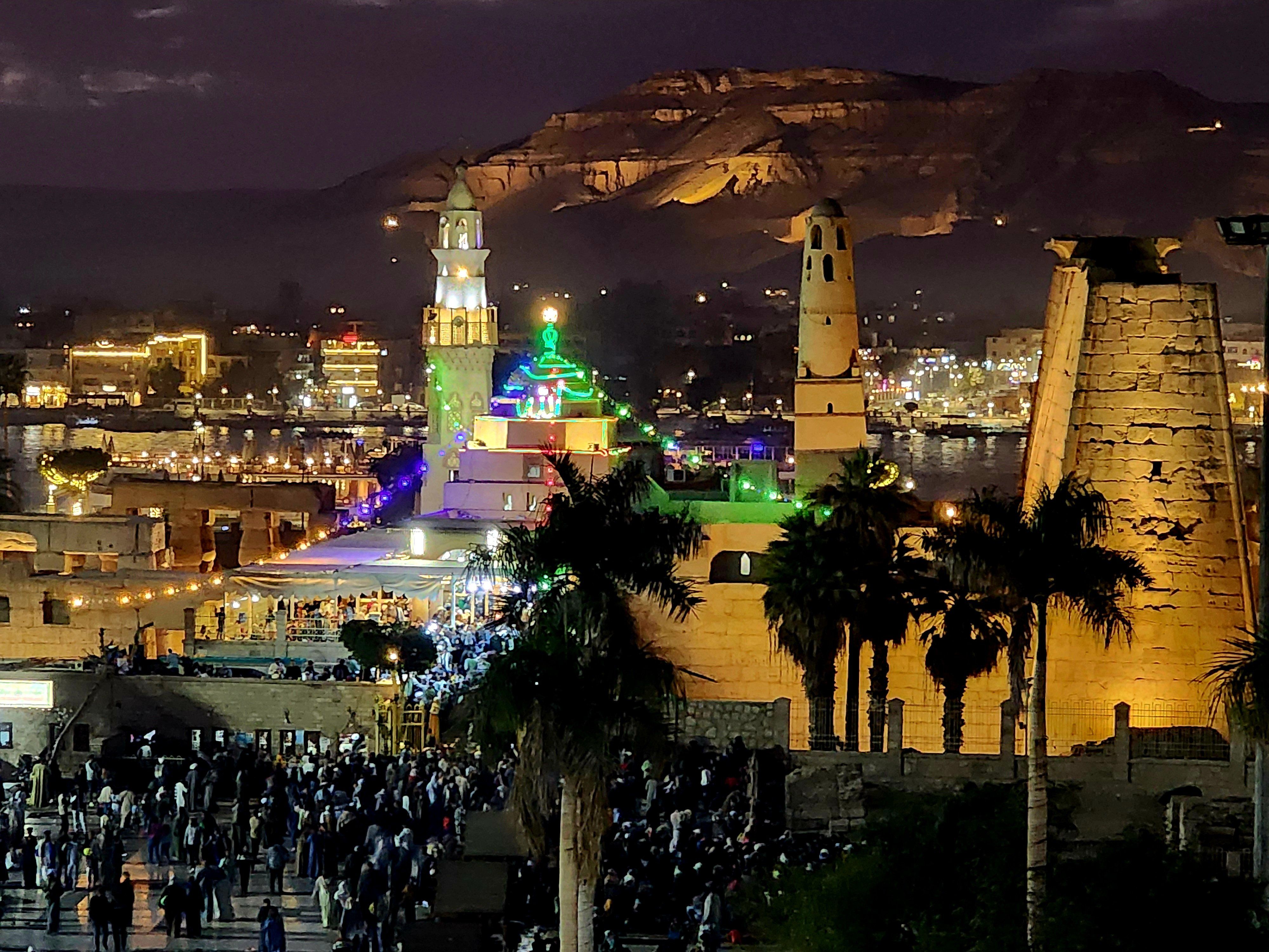 الليلة الختامية لمولد سيدي أبو الحجاج الأقصرى