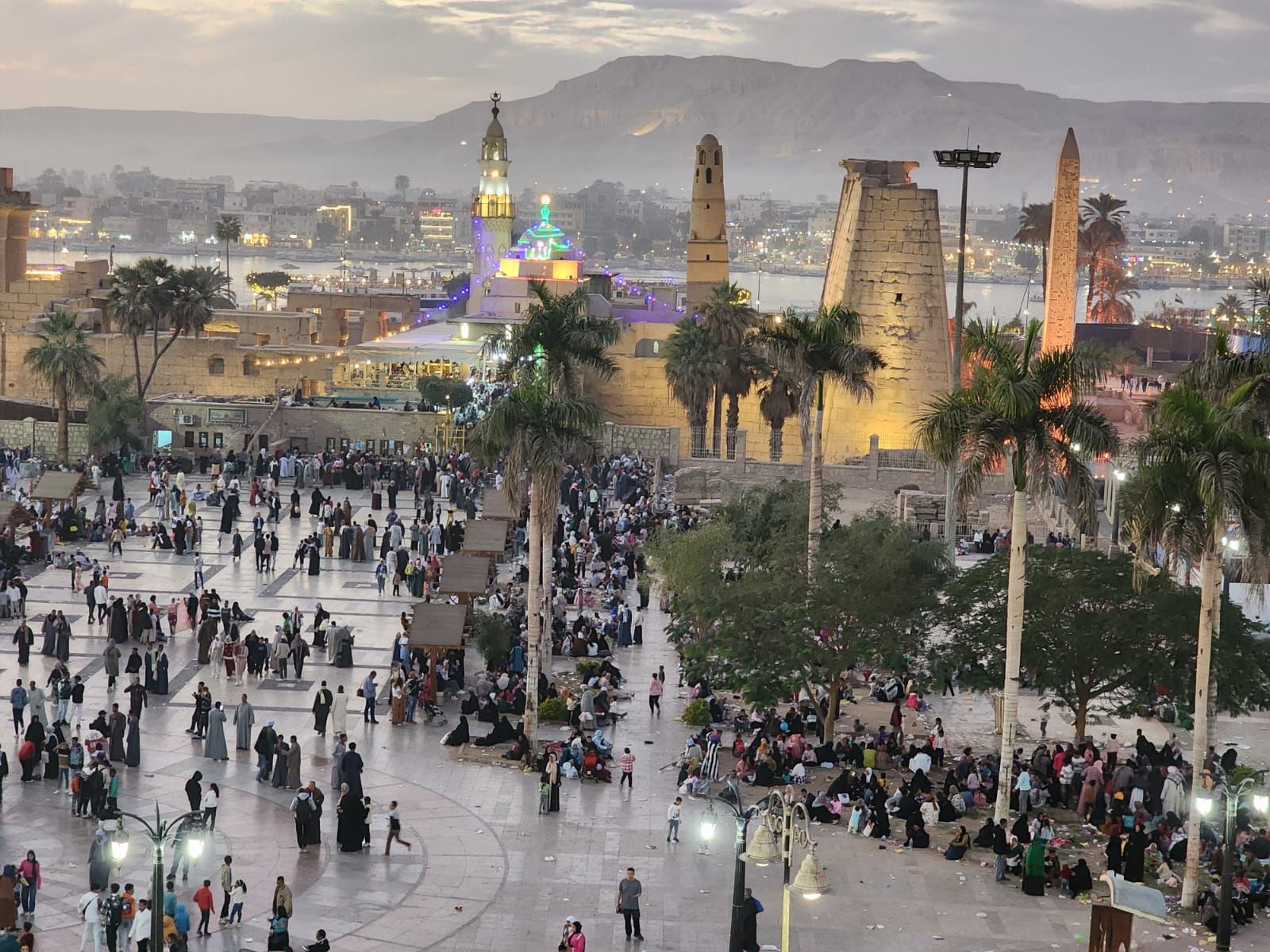 احتفالات الليلة الختامية لمولد سيدي أبو الحجاج الأقصرى