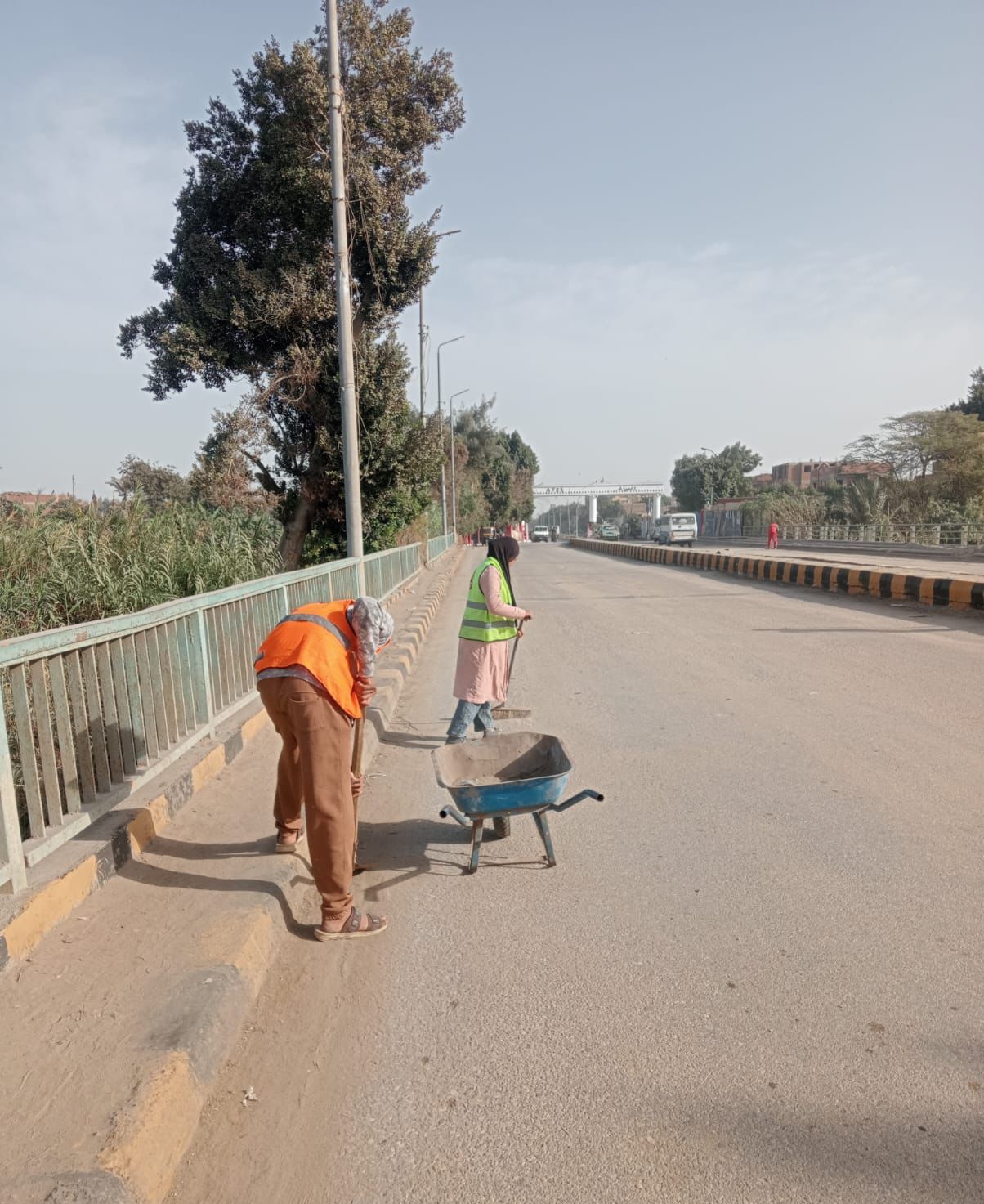 رفع كفاءة منظومة النظافة بالعياط رفع كفاءة منظومة النظافة بالعياط