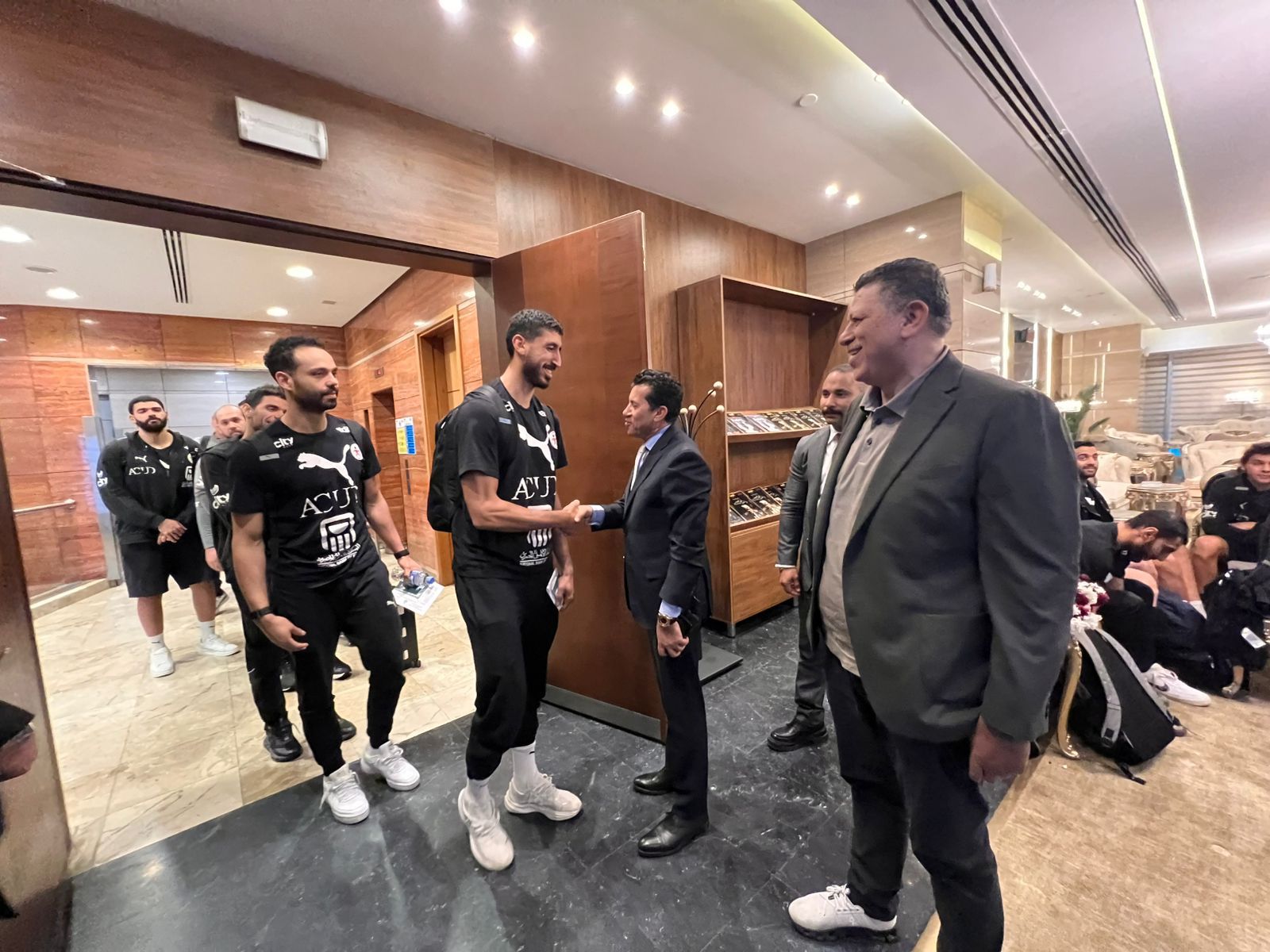 اشرف صبحى ومنتخب اليد