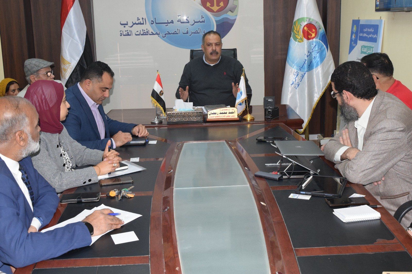 مياه القناة تقتحم عصر الذكاء الاصطناعي بمنظومة رقمية متكاملة لإدارة الأزمات (2) مياه القناة تقتحم عصر الذكاء الاصطناعي بمنظومة رقمية متكاملة لإدارة الأزمات (2)