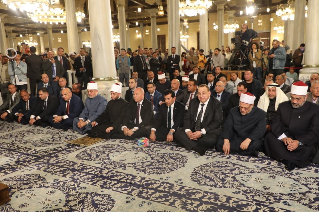 الوزراء فى احتفال ليلة النصف من شعبان الوزراء فى احتفال ليلة النصف من شعبان