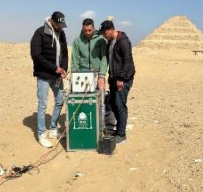 نجاح فريق بحثي بكلية العلوم في الكشف عن معالم أثرية وهياكل مدفونة بمنطقة سقارة نجاح فريق بحثي بكلية العلوم في الكشف عن معالم أثرية وهياكل مدفونة بمنطقة سقارة