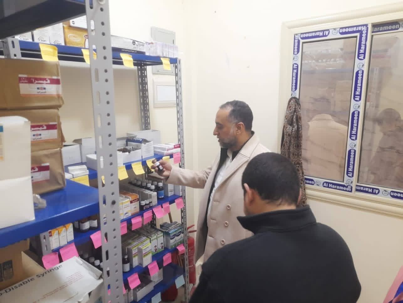 تفقد وكيل وزارة الصحة بشمال سيناء لمستشفى الشيخ زويد تفقد وكيل وزارة الصحة بشمال سيناء لمستشفى الشيخ زويد