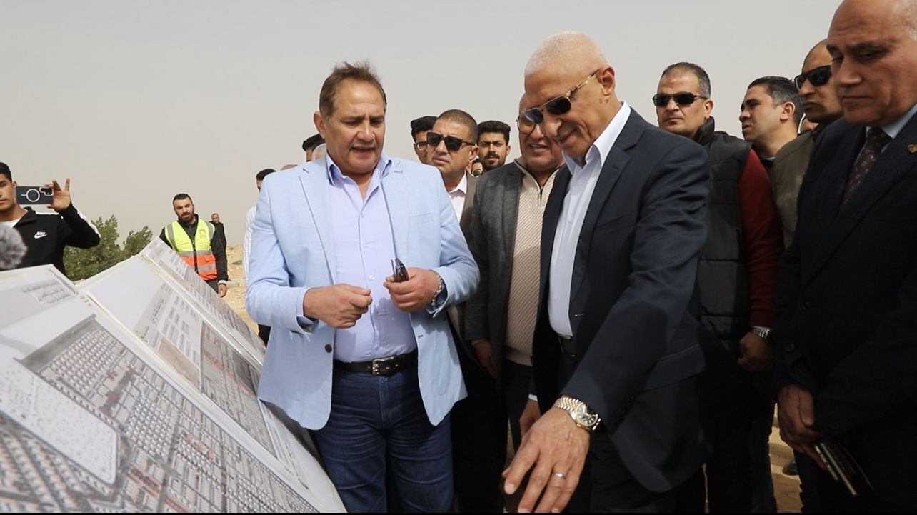 محافظ شمال سيناء ومتابعة سير إنشاء التجمعات التنموية