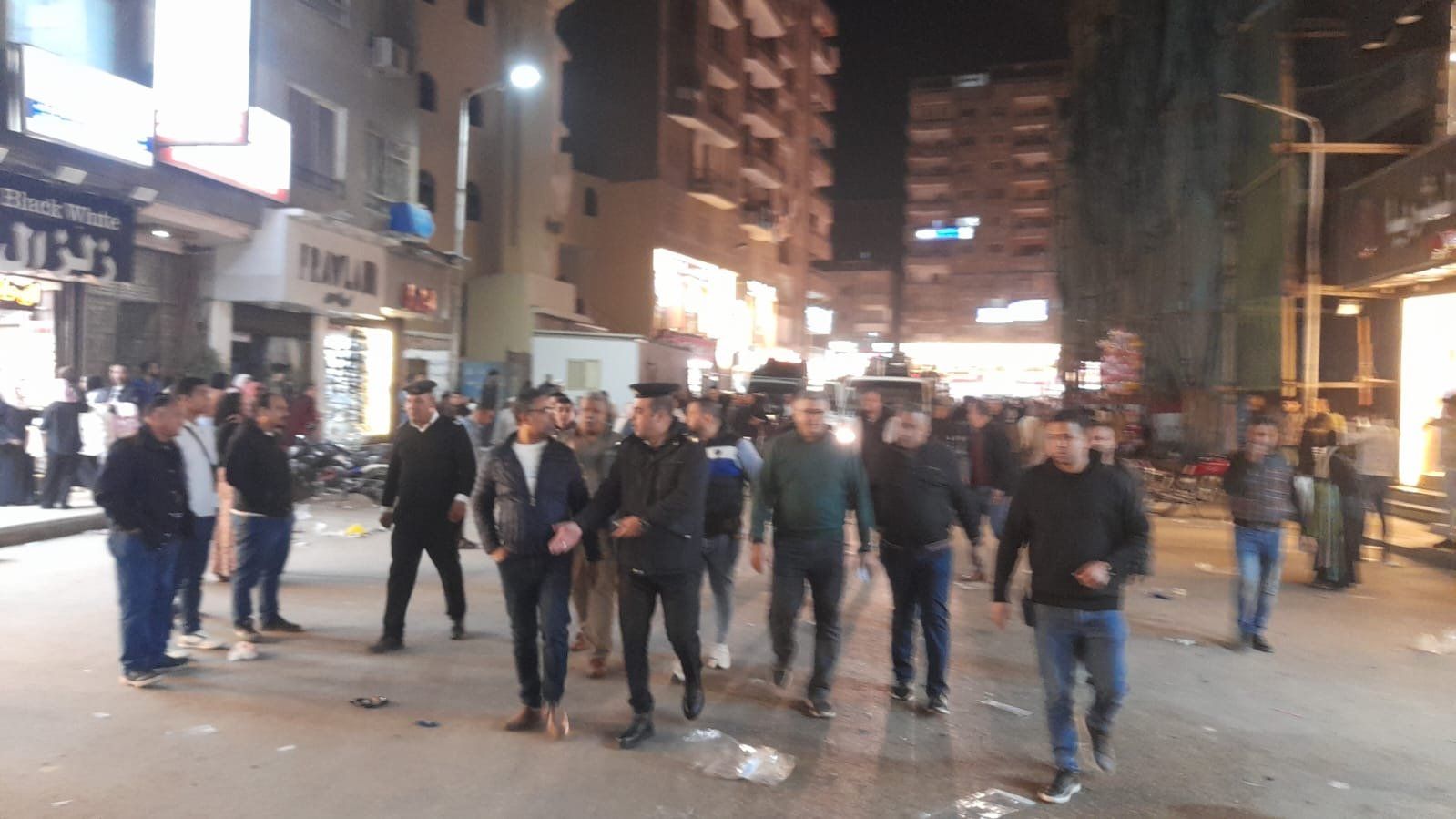 الجيزة تحسم فوضى شارع العريش