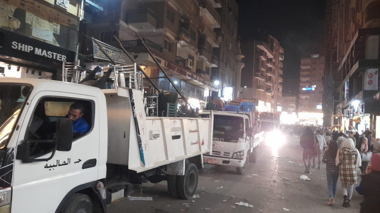 الجيزة تحسم فوضى شارع العريش