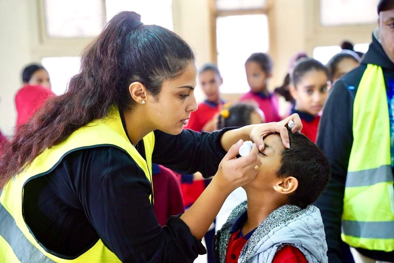 جانب من القافلة