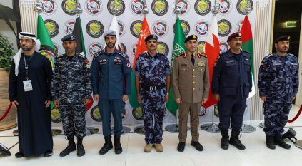 وزارة الداخلية تشارك في المعرض الأمني المصاحب لتمرين أمن الخليج العربي 4 في قطر