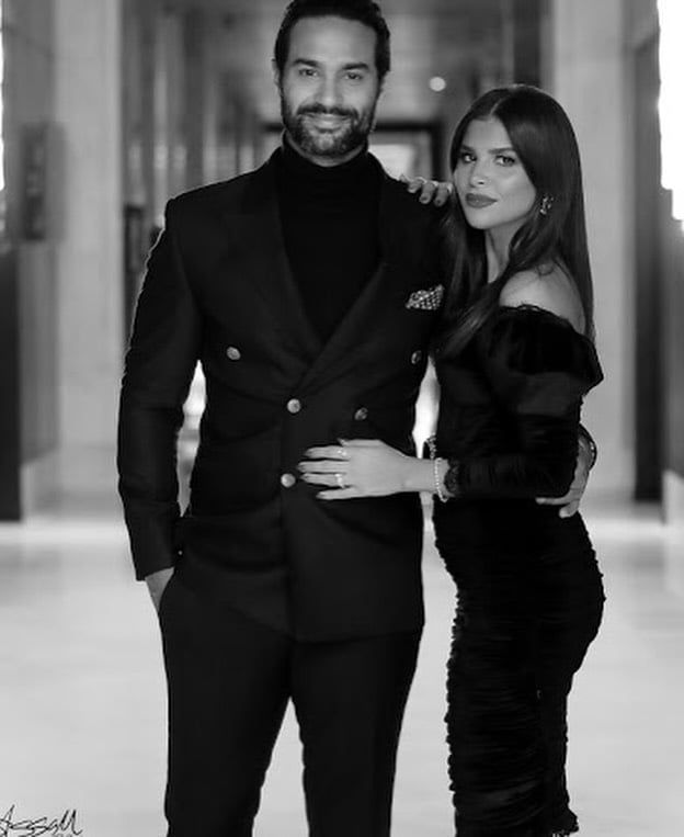 كريم فهمي ودانيا