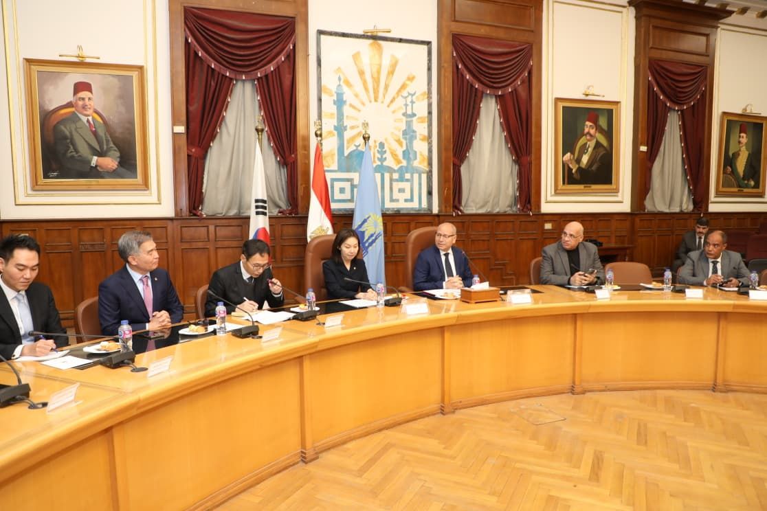 لقاء محافظة القاهرة مع وفد سول لقاء محافظة القاهرة مع وفد سول