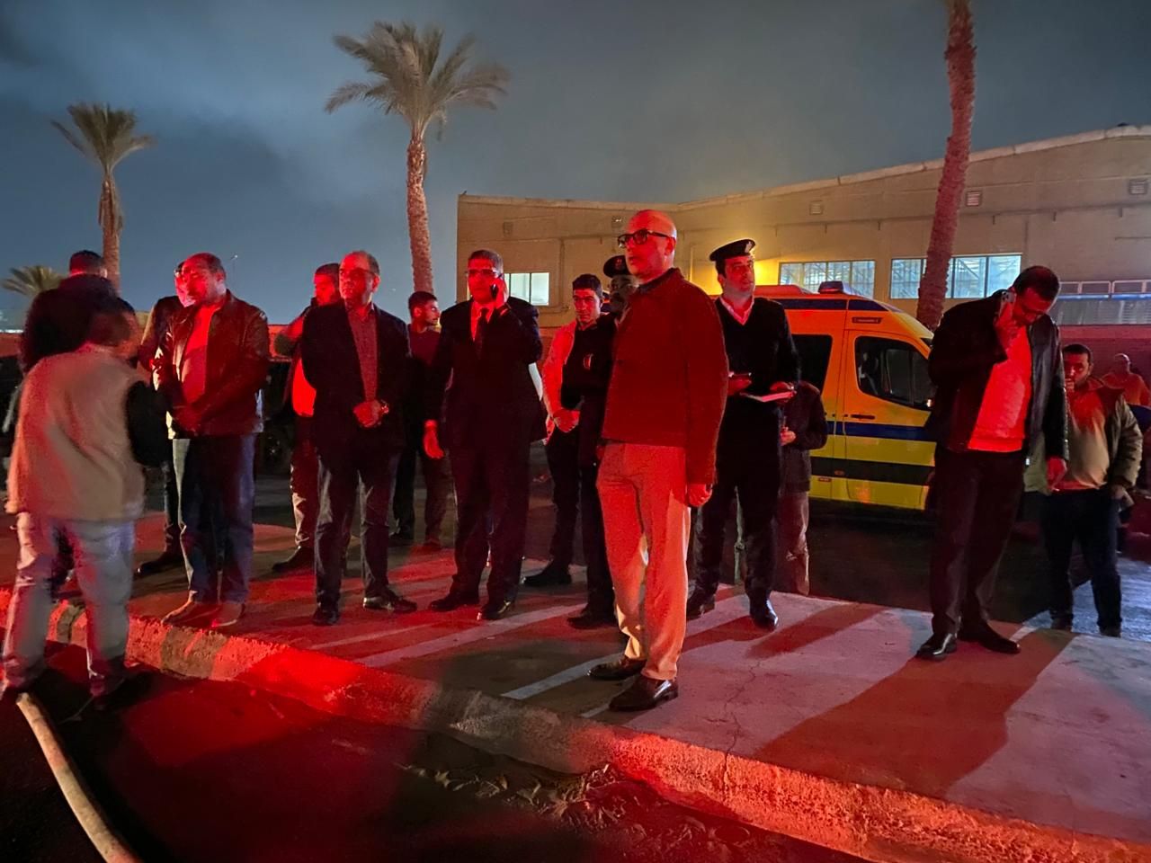 وصول محافظ الجيزة وصول محافظ الجيزة