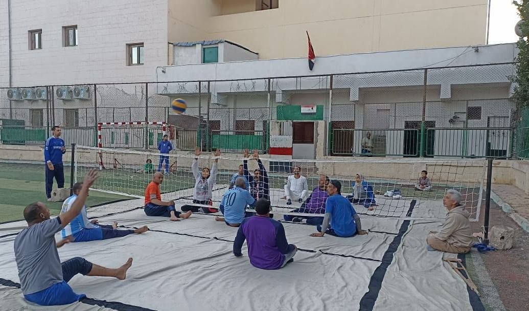 تدريبات المشروع القومي للياقة البدنية للآفراد ذوي الإعاقة