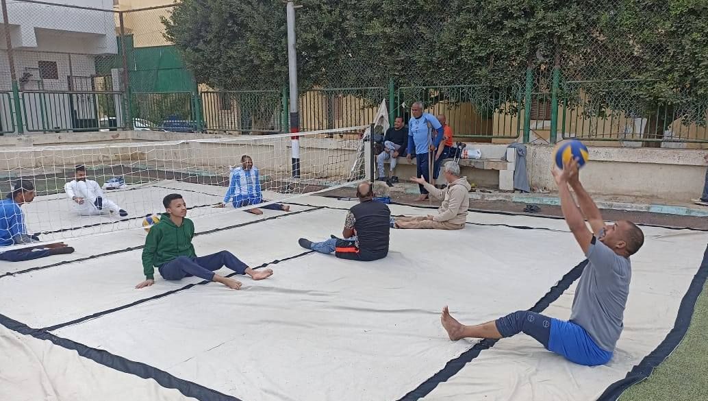 تدريبات المشروع القومي للياقة البدنية للآفراد ذوي الإعاقة بالأقصر