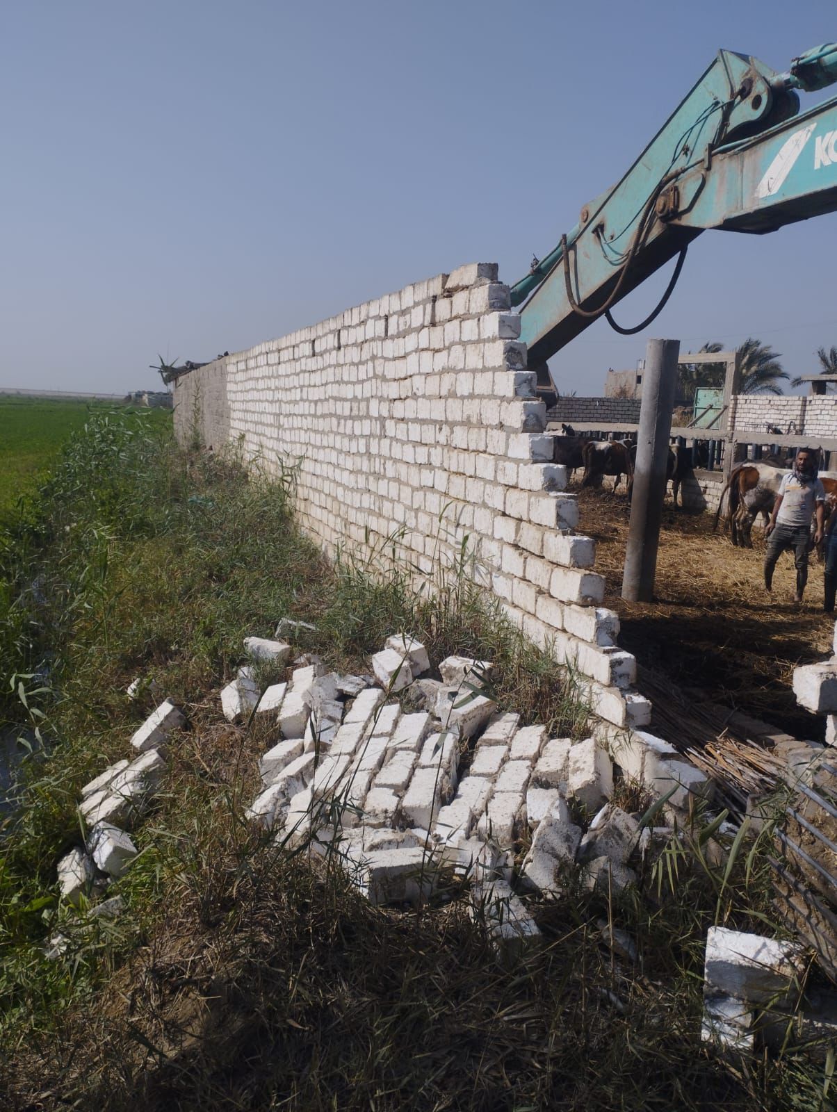 ازالة مبني مخالفة