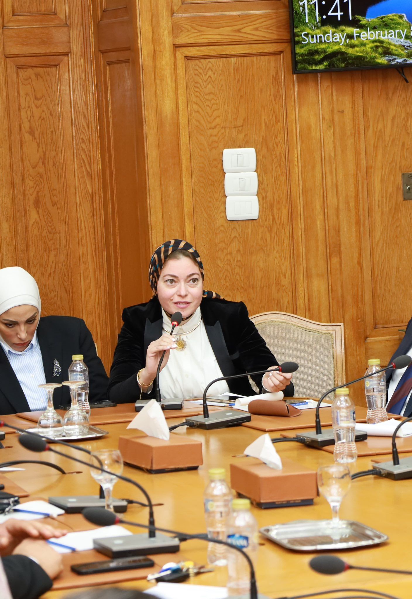 وفدٌ من مستشاري هيئة النيابة الإدارية يزور مقر جامعة الدول العربية (11)