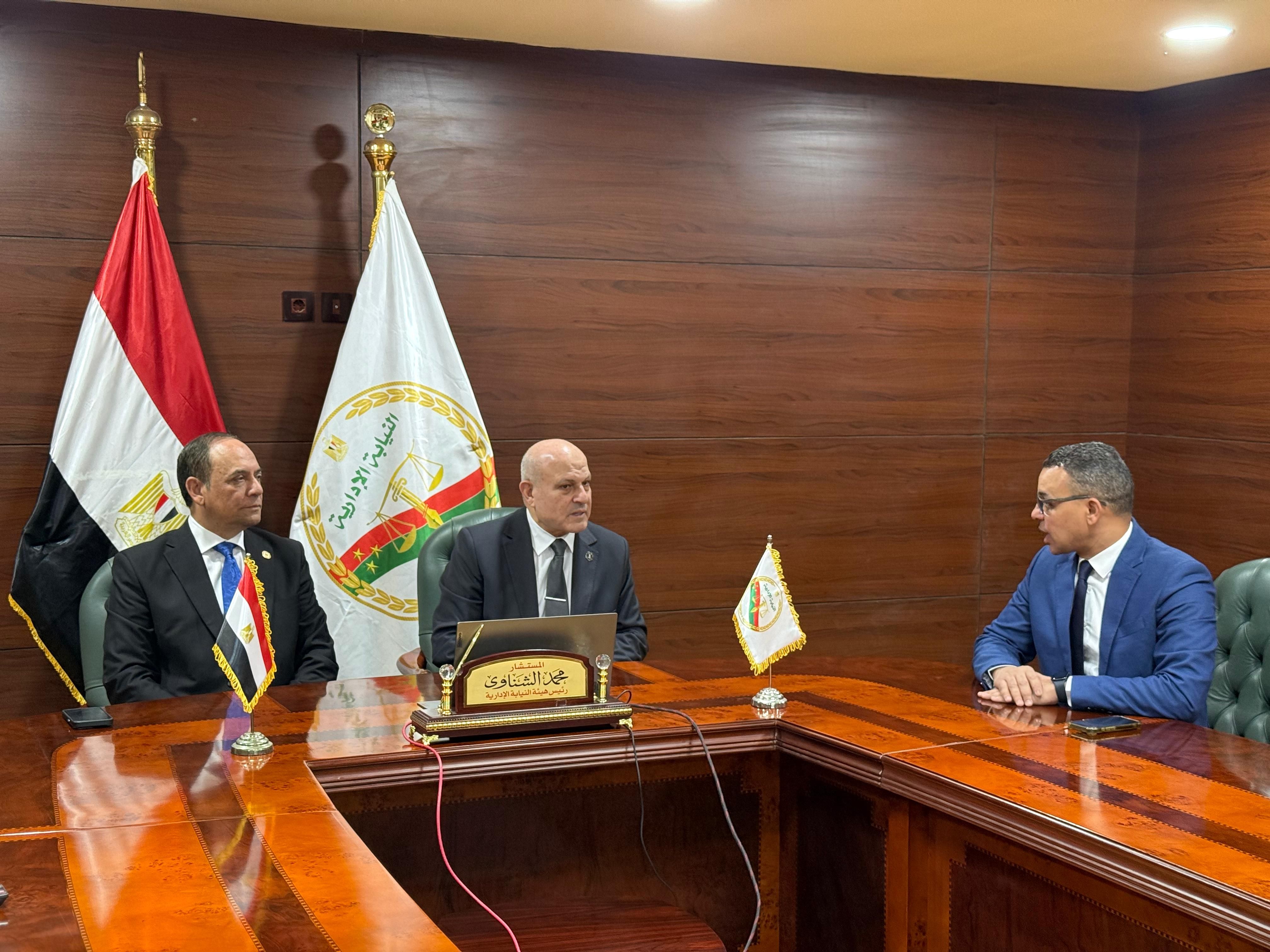 افتتاح منظومة التحول الرقمي والميكنة الشاملة بنيابة الاتصالات والدفاع (4)