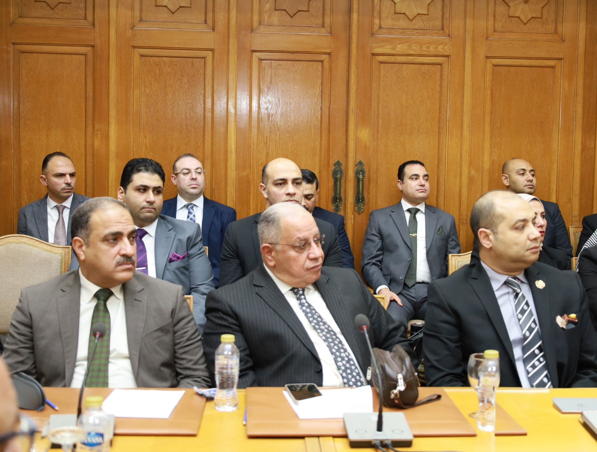 وفدٌ من مستشاري هيئة النيابة الإدارية يزور مقر جامعة الدول العربية (5)