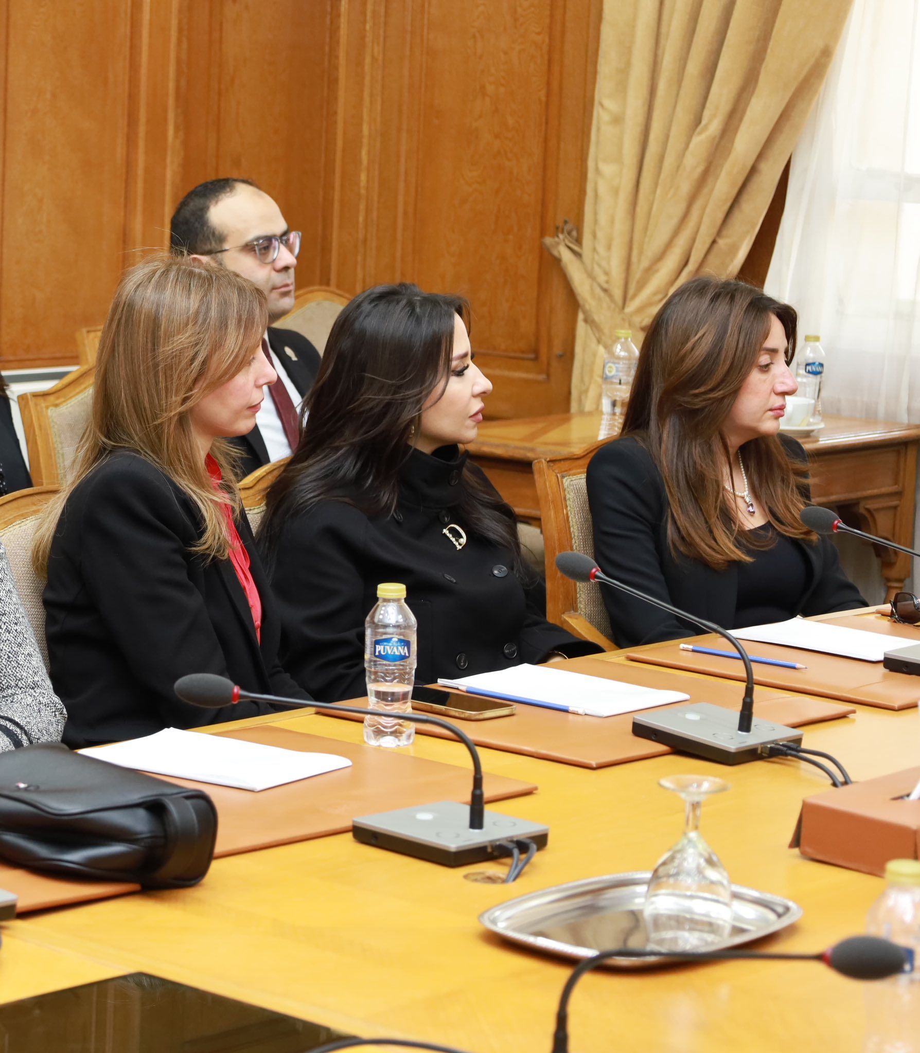 وفدٌ من مستشاري هيئة النيابة الإدارية يزور مقر جامعة الدول العربية (8)