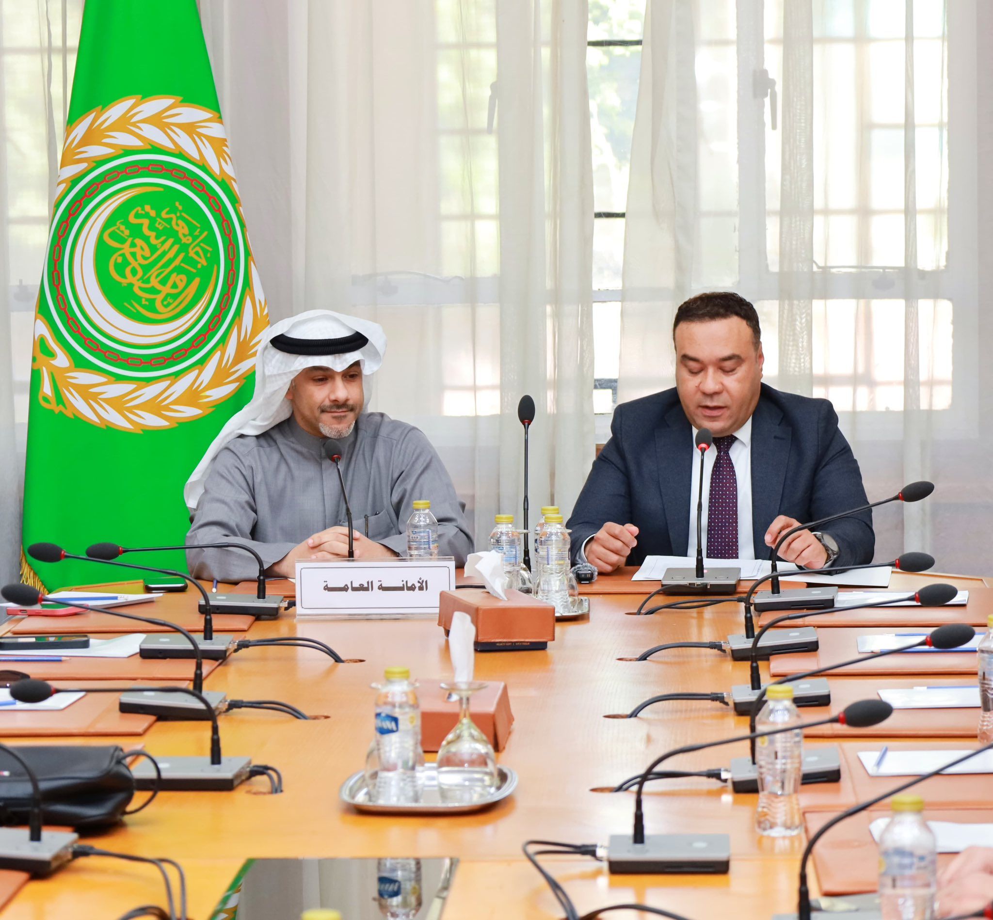 وفدٌ من مستشاري هيئة النيابة الإدارية يزور مقر جامعة الدول العربية (21)