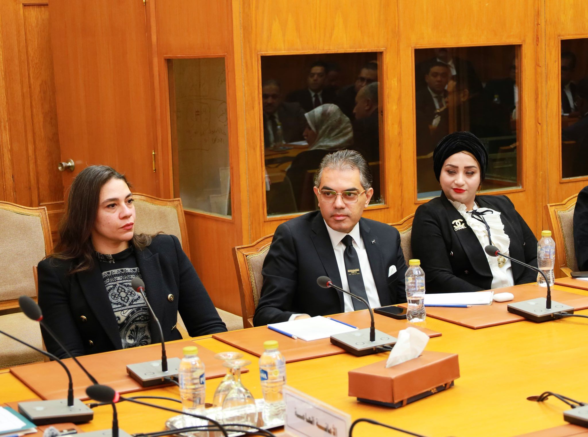 وفدٌ من مستشاري هيئة النيابة الإدارية يزور مقر جامعة الدول العربية (13)