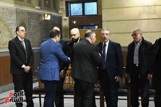 ستقبال عزاء المستشار ناجي شحاتة