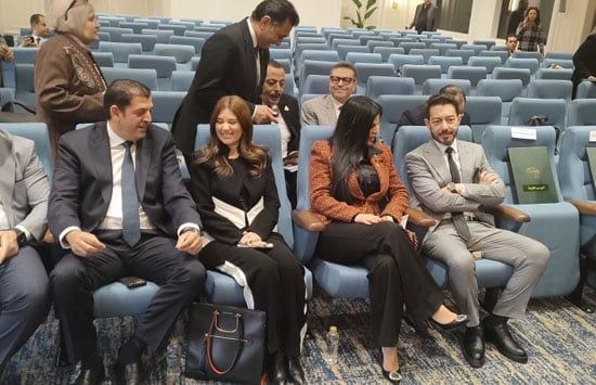 لجنة الاتصالات بالنواب تستقبل الفنان أحمد زاهر بطل مسلسل لعبة وقلبت (2)