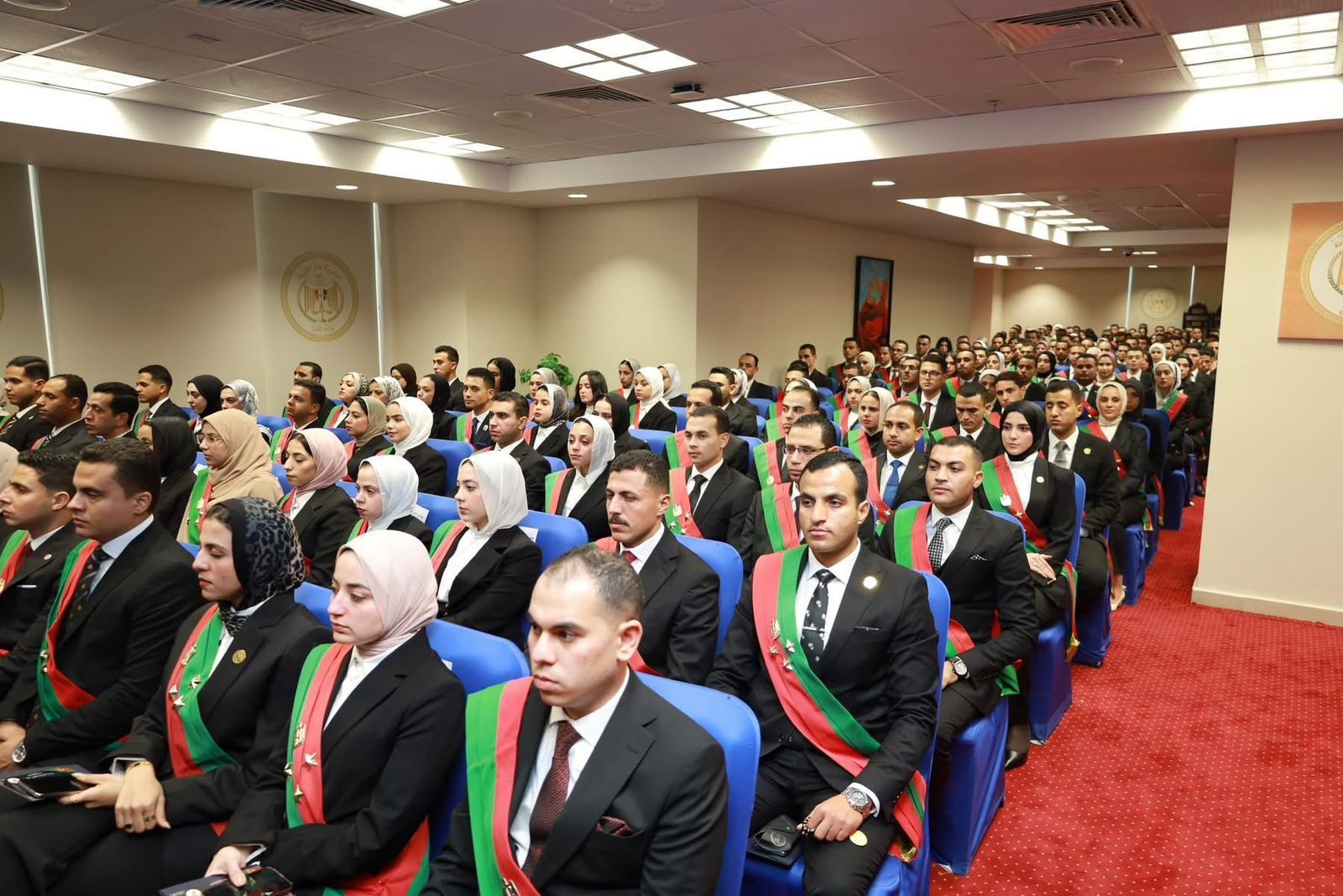 أداء اليمين القانونية لمعاوني النيابة الإدارية الجدد بوزارة العدل (4)