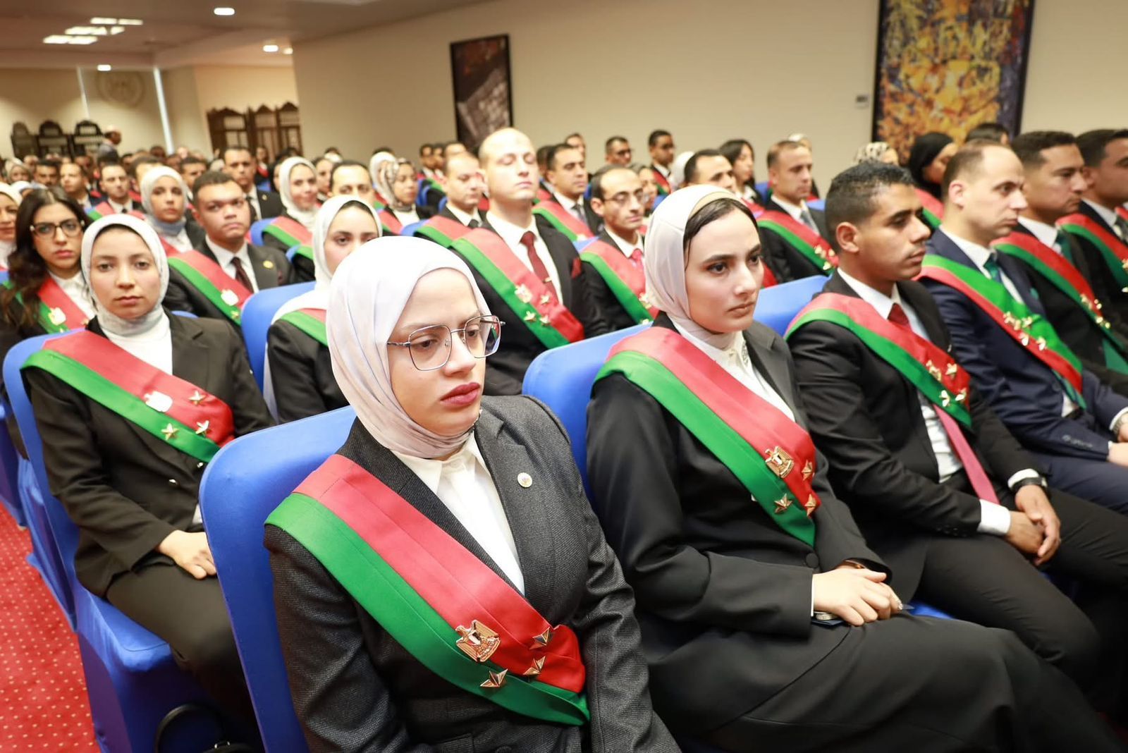 أداء اليمين القانونية لمعاوني النيابة الإدارية الجدد بوزارة العدل (7)