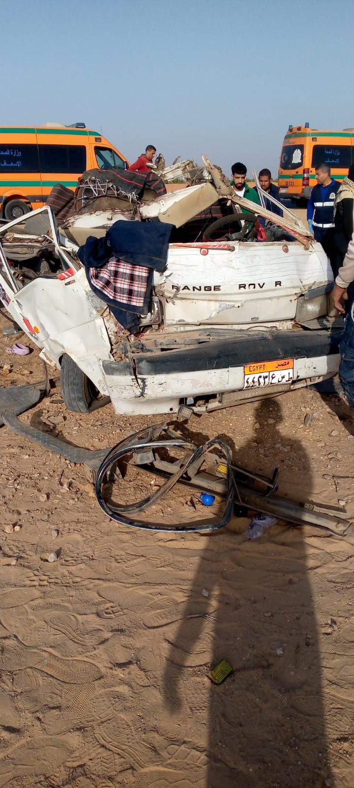 حادث طريق مصر الإسماعيلية الصحراوى اليوم